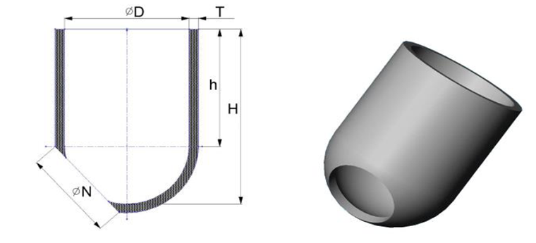 AND series necked riser sleeve